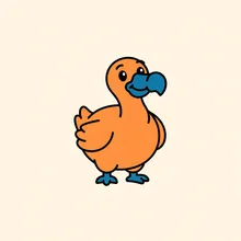 Un dodo pensif